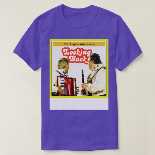 De gelukkige zwervers kijken terug op SCTV T-shirt (Design voorkant)