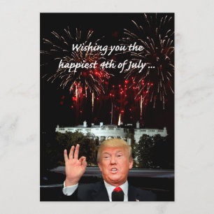 de gelukkigste 4 juli van Donald Trump Kaart