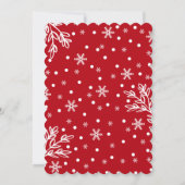 De gelukkigste Feestdagen. Aangepaste kerst Flat K Feestdagenkaart (Achterkant)