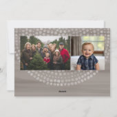 De gelukkigste Feestdagen Moderne Volledige Foto m Feestdagenkaart (Achterkant)