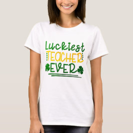 De gelukkigste leraar ooit | St. Patrick's Day Tri-Blend Shirt