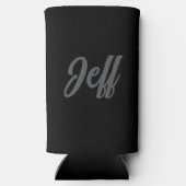 De gelukkigste Man Alive Society Seltzer Blikjeskoeler (Achterkant)