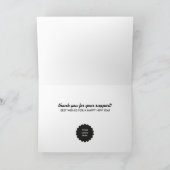 De gelukkigste Marine van het Vakantie Feestdagen Kaart (Binnen)