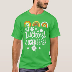 De gelukkigste portier St. Patrick's Day Lucky I T-shirt