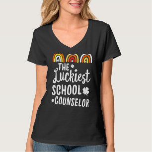 De gelukkigste schooladviseur St Patrick's Day Luc T-shirt