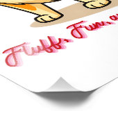 De gelukkigste Shiba Inu hond Foto Afdruk (Hoek)