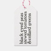 De gelukscadeau Labels Cadeaulabel (Voorkant)