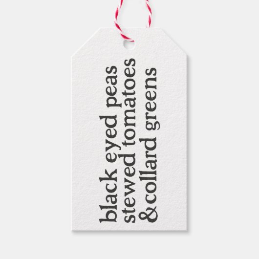 De gelukscadeau Labels Cadeaulabel (Voorkant)