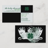 de gelukshamrock : hi-fi-divisies : visitekaartje (Voorkant / Achterkant)