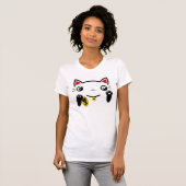De gelukskat t-shirt (Voorkant volledig)