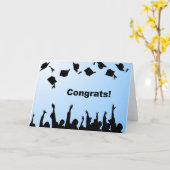 De Gelukwens van afstuderen Kaart (Gele Bloem)