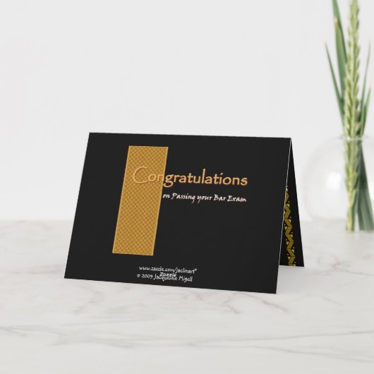 De Gelukwensen die van de NAAM van de DOUANE - het Kaart (Achterkant)