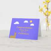 De gelukwensen op Ordening passen toevoegen naam Kaart (Gele Bloem)