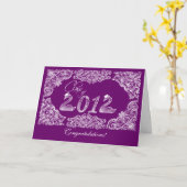 De Gelukwensen van afstuderen Kaart (Gele Bloem)