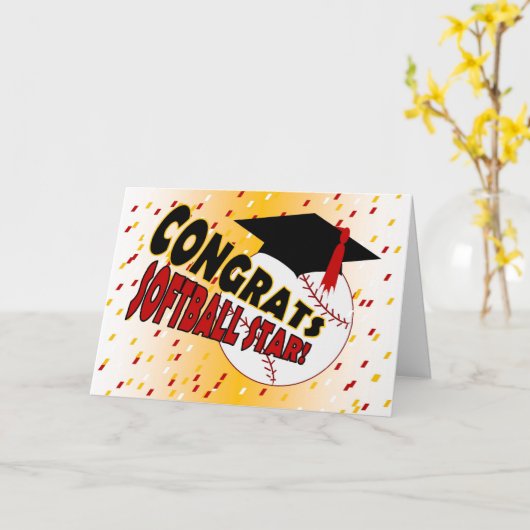 De Gelukwensen van afstuderen voor een Ster van Kaart (Gele Bloem)