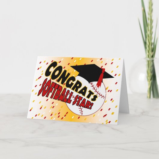 De Gelukwensen van afstuderen voor een Ster van Kaart (Voorkant)