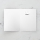 De Gelukwensen van afstuderen voor Neef Kaart (Binnen)