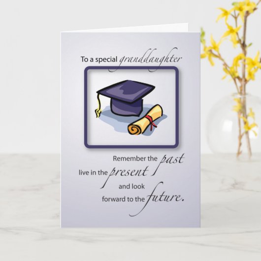 De Gelukwensen van de Afstuderen van de Kaart (Gele Bloem)