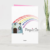 De Gelukwensen van de Overweging van de dans! Kaart (Achterkant)