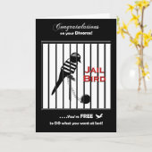 De Gelukwensen van de scheiding Kaart (Gele Bloem)