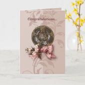 De Gelukwensen van Handfasting Kaart (Gele Bloem)