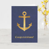 De Gelukwensen van het anker Kaart (Gele Bloem)