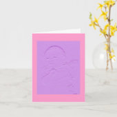 De Gelukwensen van het baby Kaart (Gele Bloem)