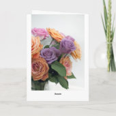 De Gelukwensen van het huwelijk Kaart (Achterkant)