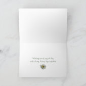 De Gelukwensen van het huwelijk: Twee Vogels, Kaart (Binnen)