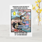 De gelukwensenkaart van de pret voor het overgaan kaart (Gele Bloem)