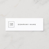 De gemakkelijke Sjabloon van de legant voegt uw be Mini Visitekaartje (Voorkant)