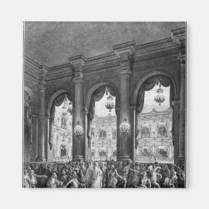 De gemaskerde bal, 23 januari 1782 magneet