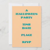 De gemaskerde katter kaart (Achterkant)