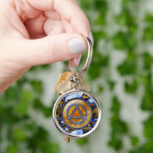 De Gematigde Sleutelhanger van de Gematigdheid van (Hand)