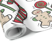 De Gemberkoekman - Cadeaupapier (Rol Hoek)