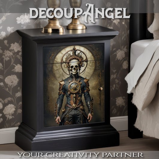 De Gemechaniseerde Geest - Decoupage - Tissuepapier