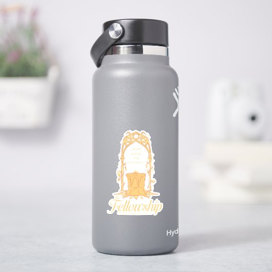 De Gemeenschap - Kleine Groep, Grote Avontuur Sticker (HydroFlask)