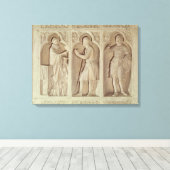 De gemeenschap van een ridder canvas afdruk (Insitu (Houten vloer))