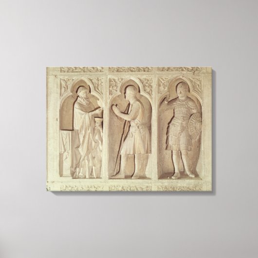 De gemeenschap van een ridder canvas afdruk (Voorkant)