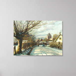 De Gemeenschap van Hoop Taastrup, buiten Kopenhage Canvas Afdruk