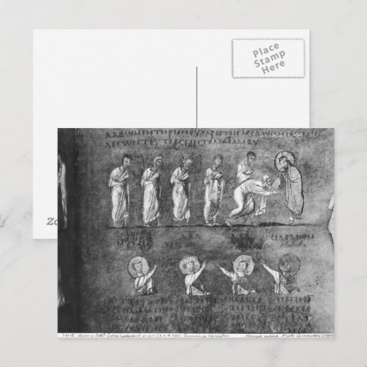 De gemeenschap van zes apostelen briefkaart (Voorkant / Achterkant)