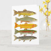 De gemeenschappelijke Forel van Pennsylvania Kaart (Gele Bloem)