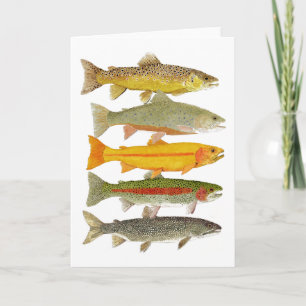 De gemeenschappelijke Forel van Pennsylvania Kaart