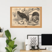 De Gemeenschappelijke Raven Poster (Thuiskantoor)