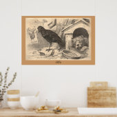 De Gemeenschappelijke Raven Poster (Keuken)