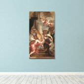 De gemeente St. Bonaventure Canvas Afdruk (Insitu (Houten vloer))