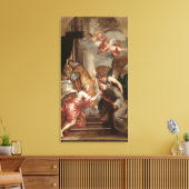 De gemeente St. Bonaventure Canvas Afdruk (Insitu (Woonkamer))