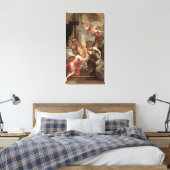 De gemeente St. Bonaventure Canvas Afdruk (Insitu (Slaapkamer))