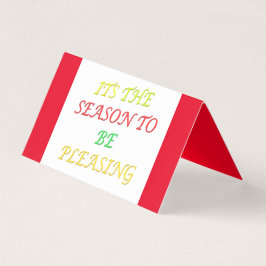 De gemengde kleur van het pretseizoen Kerstmis is  Kaart