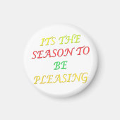 De gemengde kleur van het pretseizoen Kerstmis is  Magneet (Voorkant)